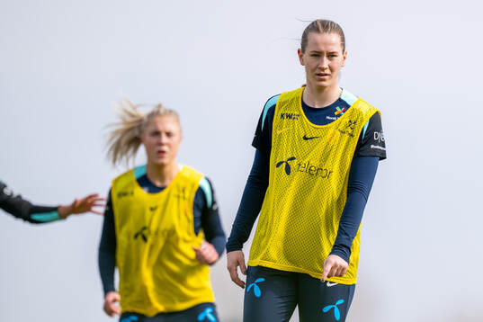 Elisabeth Terland of the Norwegian women's national