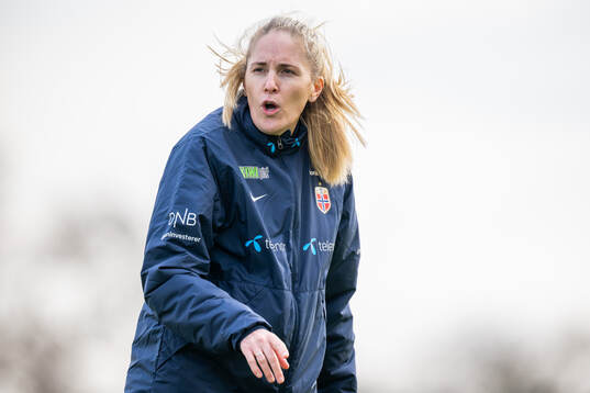 Gemma Grainger, head coach of the Norwegian women's