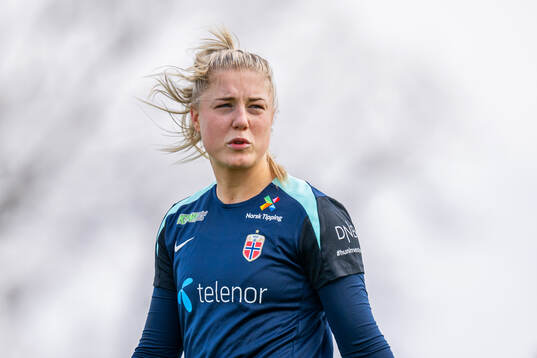 Sophie Román Haug of the Norwegian women's national