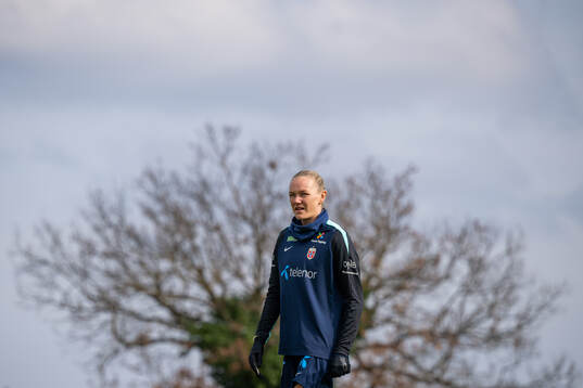 Frida Maanum of the Norwegian women's national football team