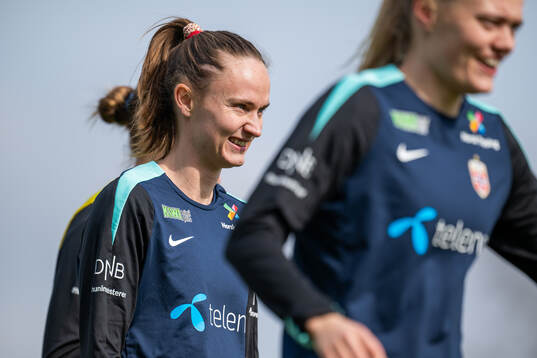 Caroline Graham Hansen of the Norwegian women's national