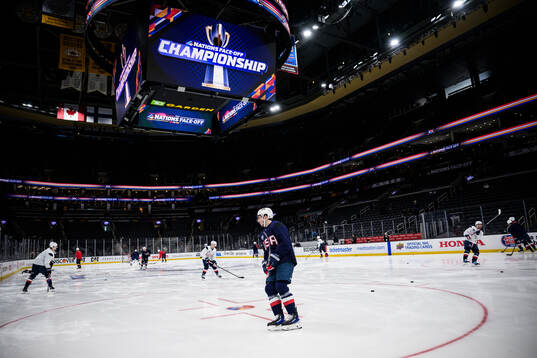 Players of USA at a practice session