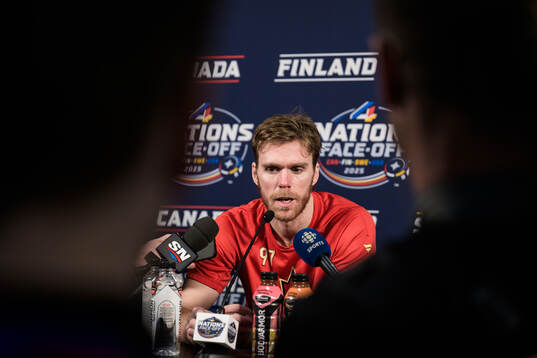 Bläddra bland fler bilder av Four Nations Face-Off, day 10, Canada, practice