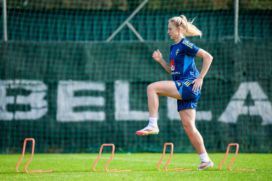 Rebecka Blomqvist of the women’s national football team
