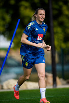 Magdalena Eriksson of the women’s national football team