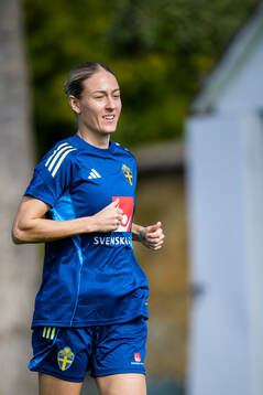 Emma Kullberg of the women’s national football team of