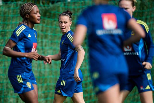 Julia Zigiotti Olme of the women’s national football team