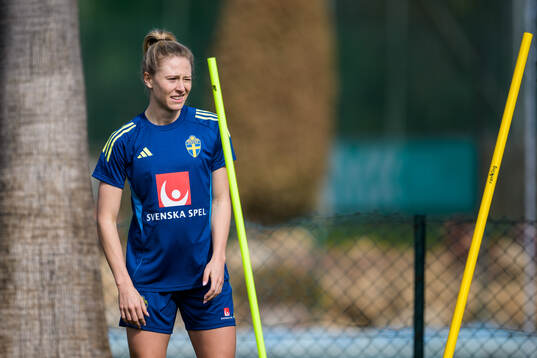 Rebecka Blomqvist of the women’s national football team