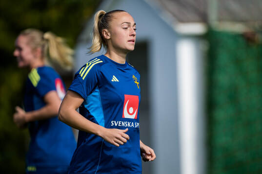Hanna Bennison of the women’s national football team of