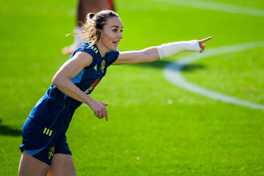 Kosovare Asllani of the women’s national football team of