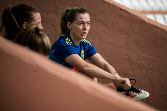 Linda Sembrant of the women’s national football team of
