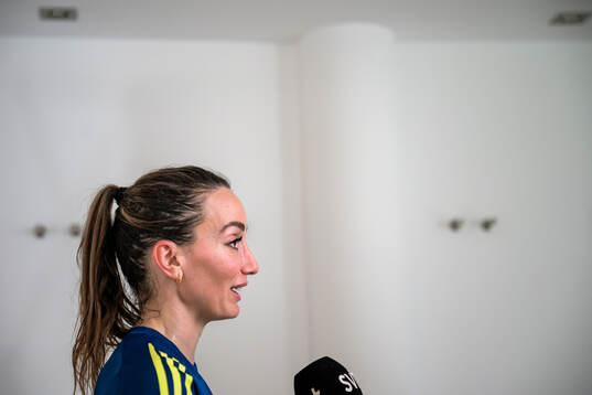 Kosovare Asllani of the women’s national football team of