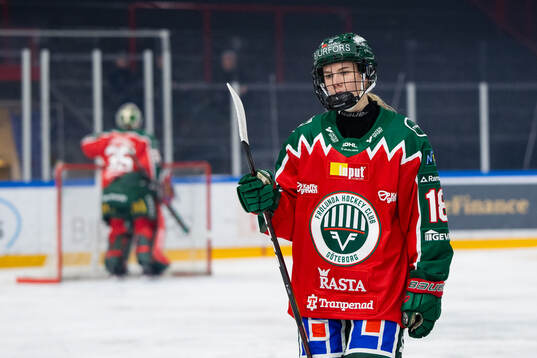 Frölundas Elisa Holopainen deppar
