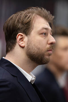 Frölundas assisterande tränare Marcus Anselm