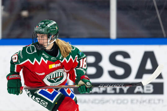 Frölundas målvakt Elisa Holopainen