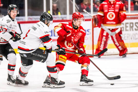 Nybros Ludwig Blomstrand och Kalmars Linus Skager