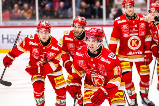 Kalmars Matt Fonteyne jublar