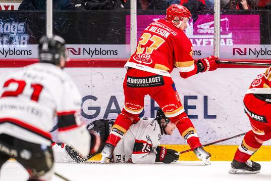 Nybros Elias Stenman och Kalmars Henrik Nilsson