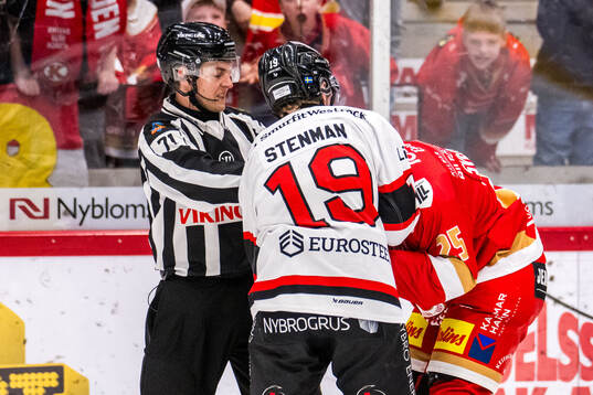Nybros Elias Stenman och Kalmars Joel Svensson