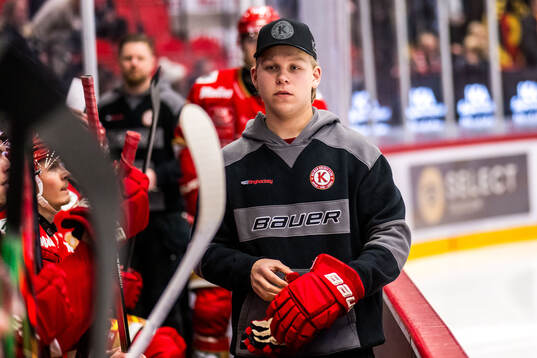 Kalmars materialförvaltare Pontus Persson