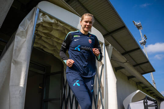 Ada Hegerberg of the Norwegian women's national football