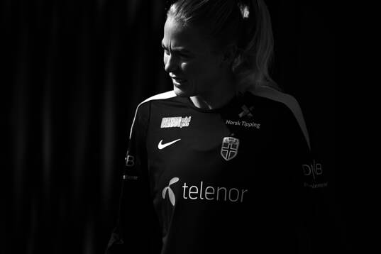 Guro Bergsvand of the Norwegian women's national football