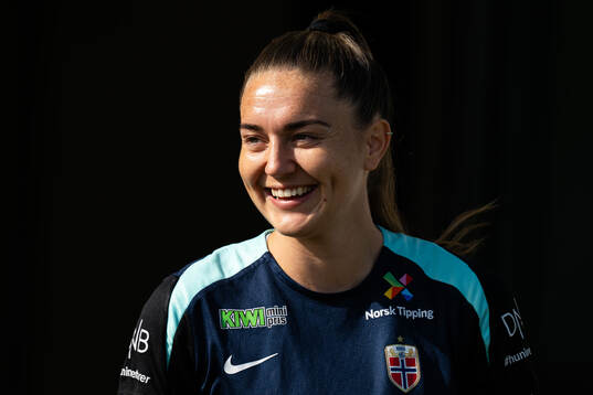 Vilde Bøe Risa of the Norwegian women's national football