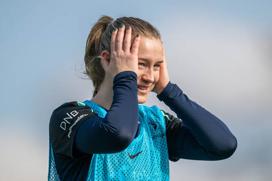 Elisabeth Terland of the Norwegian women's national