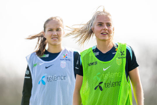 Emilie Woldvik of the Norwegian women's national football