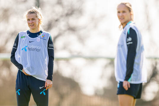 Ada Hegerberg of the Norwegian women's national football