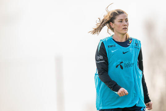 Maren Mjelde of the Norwegian women's national football team