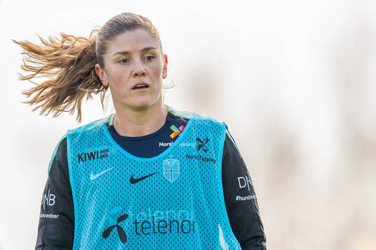 Maren Mjelde of the Norwegian women's national football team