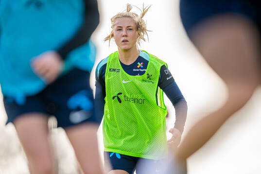 Sophie Román Haug of the Norwegian women's national