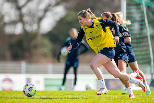 Elisabeth Terland of the Norwegian women's national
