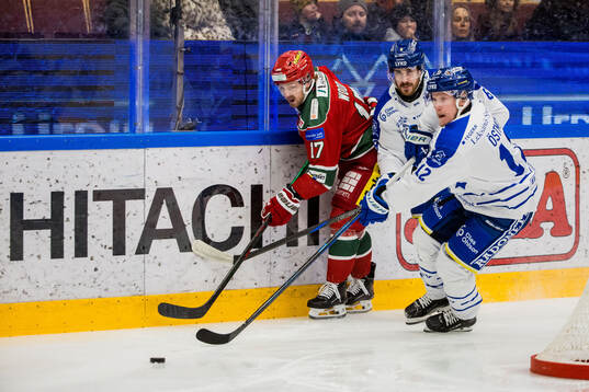 Modos Riley Woods och Leksands Matt Caito och Kalle Östman