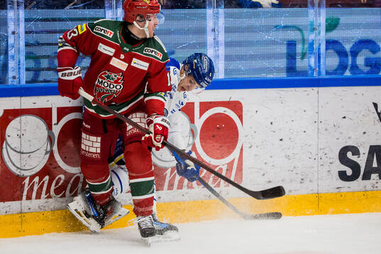Modos Tyler Benson och Leksands Alexander Lundqvist