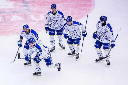 Leksands Kalle Östman jubel