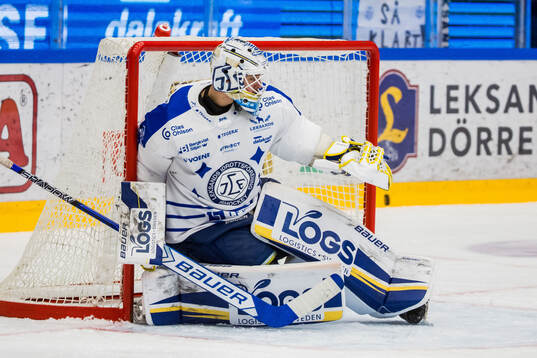 Leksands målvakt Marcus Gidlöf