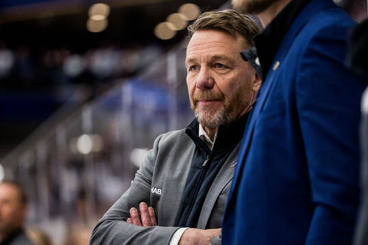 Leksands tränare Charles Berglund