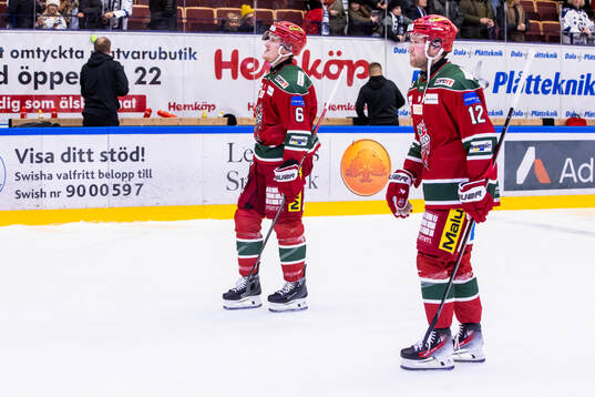 Modos Paul Ladue och Oscar Pettersson deppar