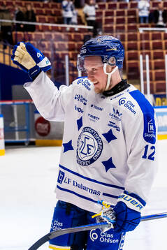 Leksands Kalle Östman utsedd till matchens krigare