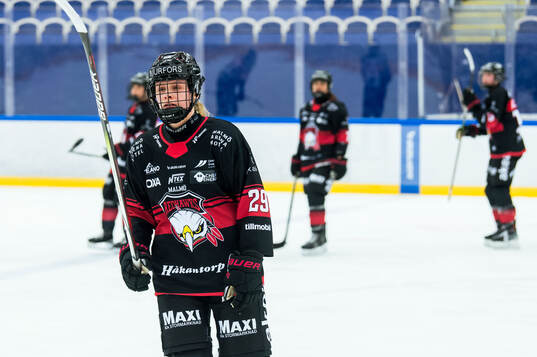 Malmö Redhawks Sarah Stauning deppar