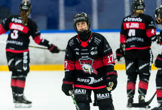 Malmö Redhawks Agnes Waidringer deppar