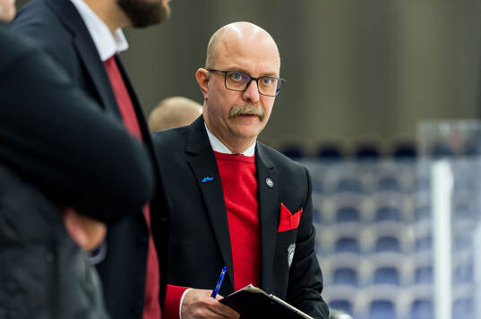 Malmö Redhawks tränare Henrik Palm