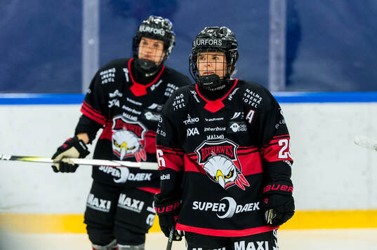 Malmö Redhawks Annie Svärd deppar