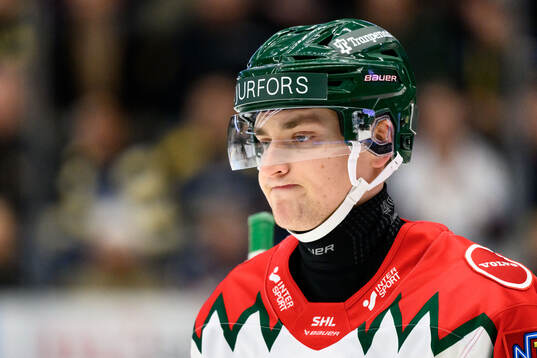 Frölundas Jacob Peterson deppar
