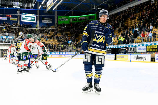 HV71s Andre Petersson deppar