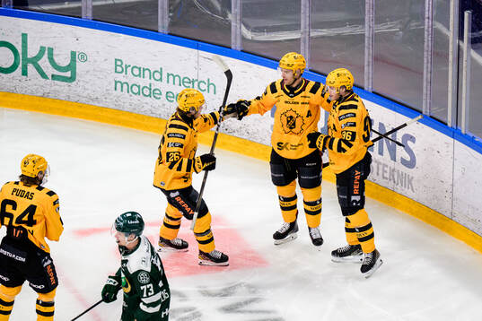 Skellefteås Anton Heikkinen, Oscar Lindberg och Rickard
