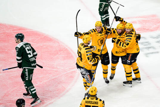 Skellefteås Frans Haara,Oskar Nilsson och Pär Lindholm