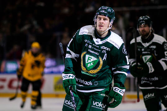 Färjestads Joakim Nygård jublar